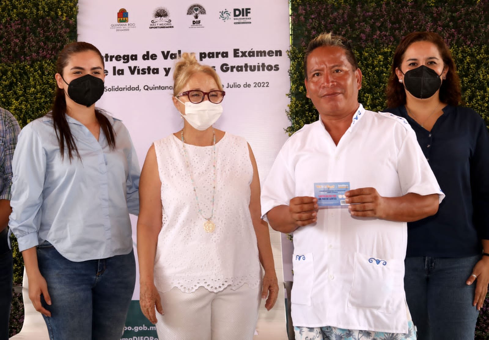 MÁS DE 300 PERSONAS SERÁN ATENDIDAS CON EXÁMENES DE LA VISTA Y LENTES GRATUITOS