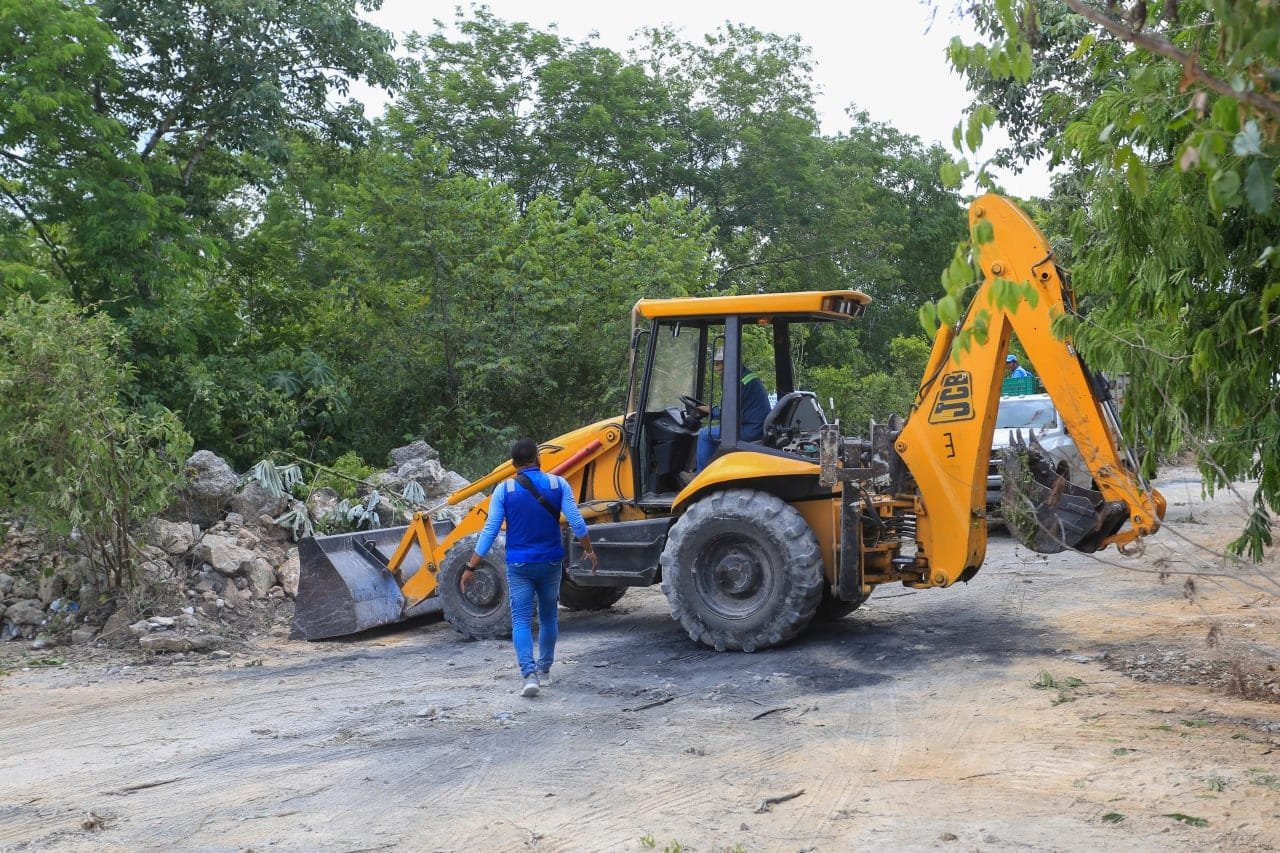“MANOS A LA OBRA” RESPONDIÓ A VECINOS DE BILBAO AL LIMPIAR TIRADERO DE BASURA
