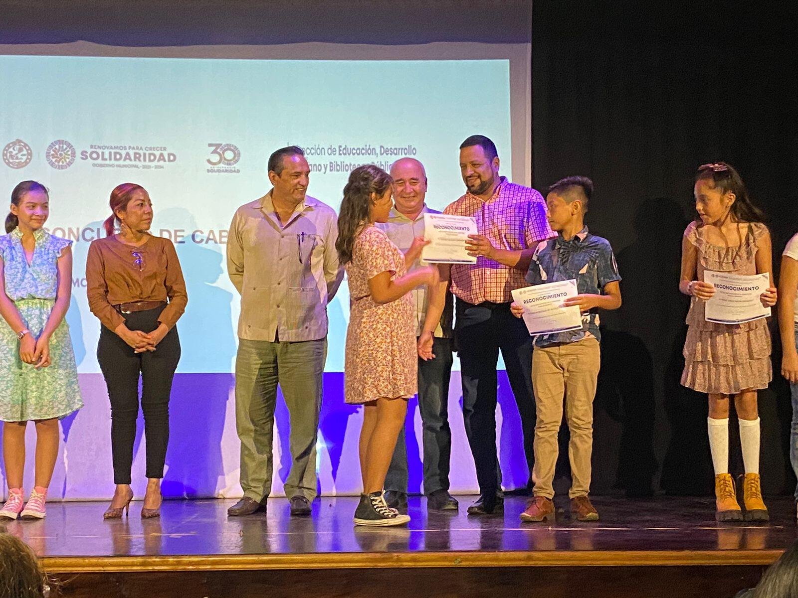 ELIGEN EN SOLIDARIDAD CABILDO INFANTIL POR UN DÍA