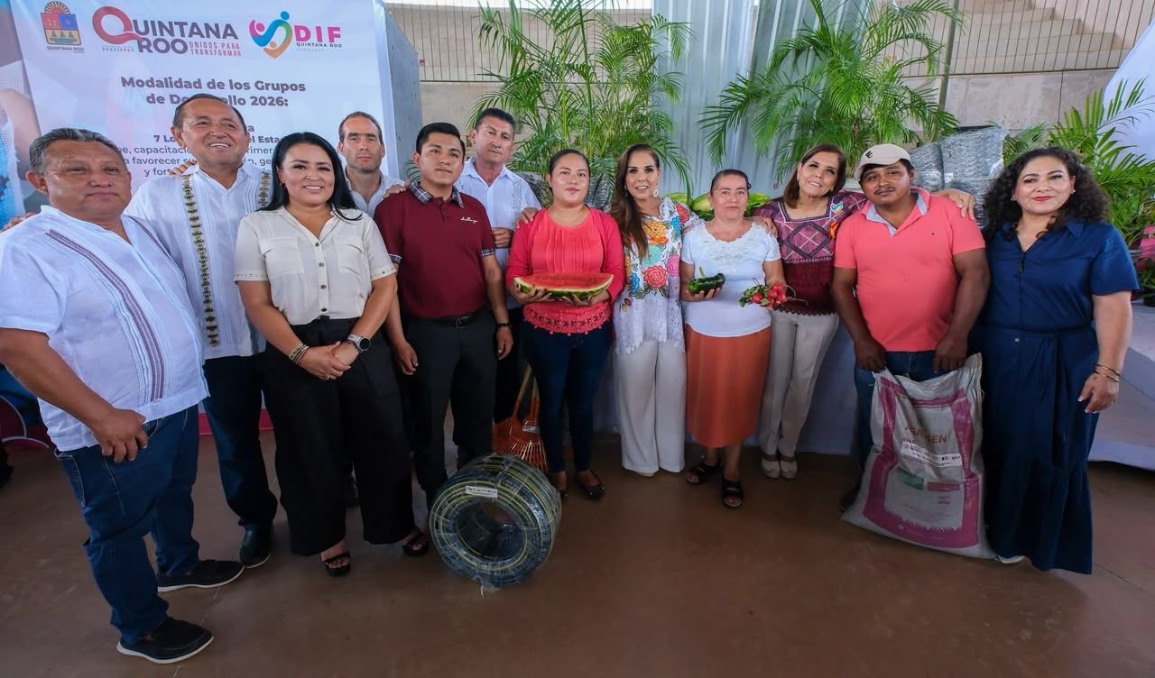 IMPULSAN MARA Y VERÓNICA LEZAMA LA ECONOMÍA COMUNITARIA CON 47 PROYECTOS PRODUCTIVOS