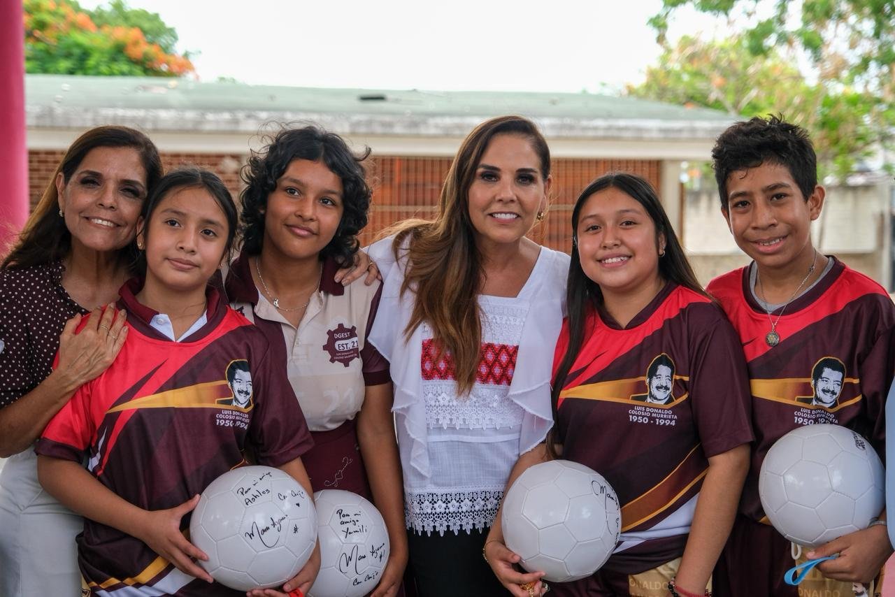 TRAS MÁS DE 30 AÑOS DE ESPERA, ESTUDIANTES DE LA TÉCNICA 21 ESTRENAN DOMO EN CANCÚN