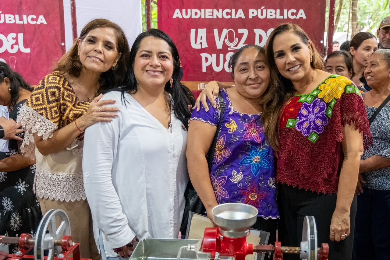 LLEVA MARA LEZAMA AUDIENCIA “LA VOZ DEL PUEBLO” A VILLAS OTOCH PARAÍSO PARA ATENDER MIL 200 DEMANDAS CIUDADANAS