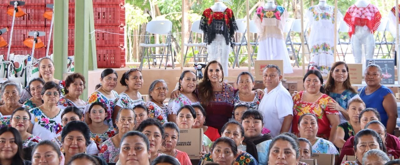 FORTALECE MARA LEZAMA A ARTESANAS Y PRODUCTORES MAYAS CON ENTREGA DE EQUIPOS E INSUMOS EN EL SUR DE QUINTANA ROO