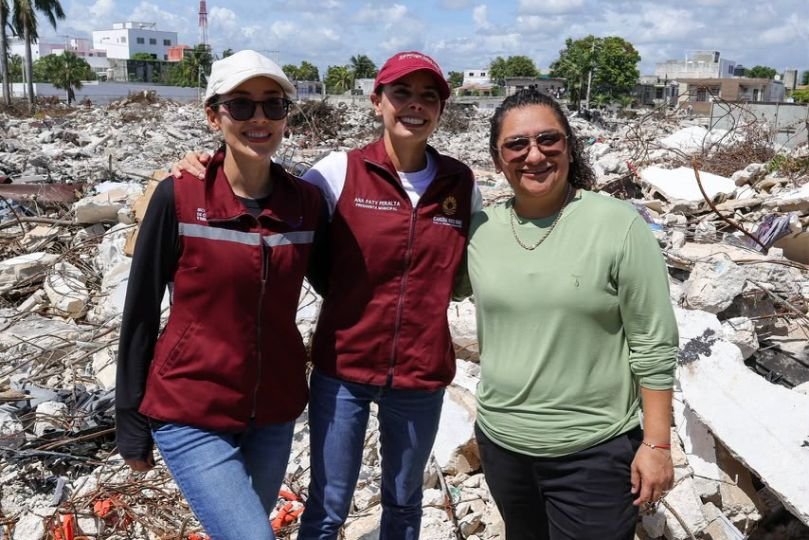 CONCLUYE DEMOLICIÓN DEL ANTIGUO HOSPITAL GENERAL DE CANCÚN: ANA PATY PERALTA