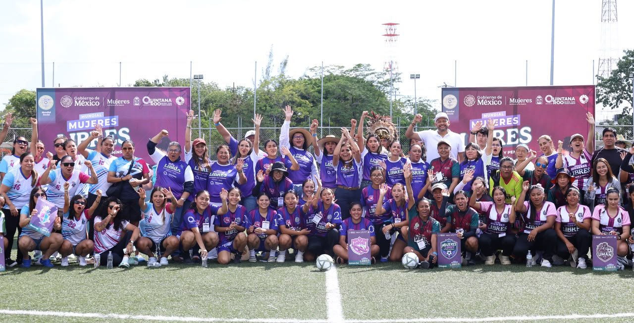 CON EL RESPALDO DE ANA PATY PERALTA, CANCÚN RECIBE EL MUNDIAL “MUJERES LIBRES”