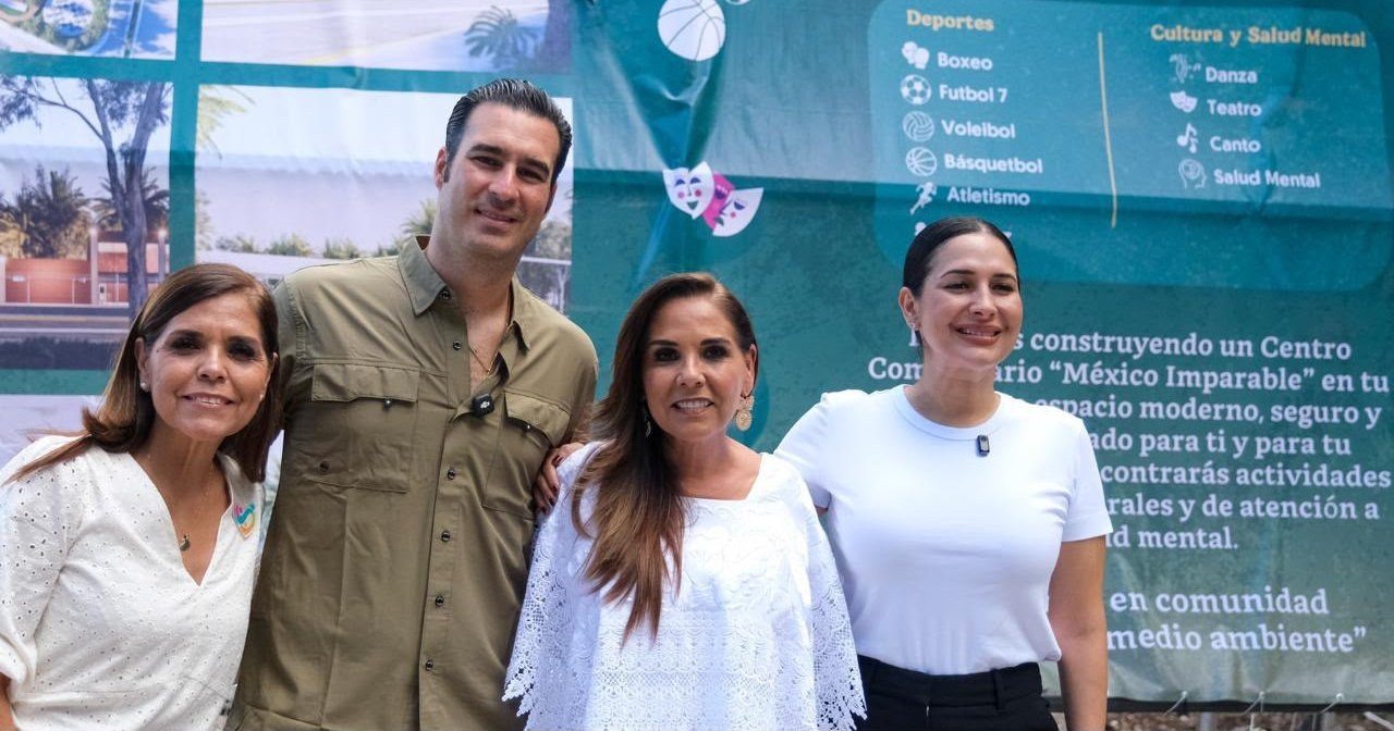 PLAYA DEL CARMEN TENDRÁ EL PRIMER CENTRO COMUNITARIO “MÉXICO IMPARABLE” DE QUINTANA ROO: MARA LEZAMA