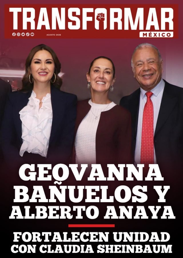 GEOVANNA BAÑUELOS Y ALBERTO ANAYA FORTALECEN UNIDAD CON CLAUDIA SHEINBAUM